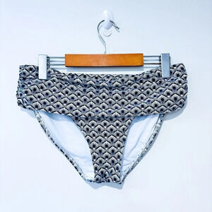 BOND-EYE Navy  floral swimsuit bottom